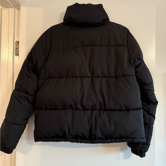 Cotton On Black Puffer Jacket - Medium - Picture 3 of 5
